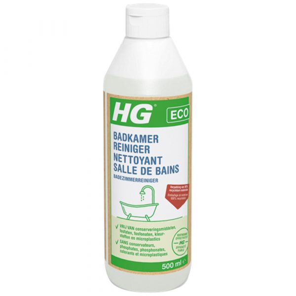 6x HG Eco Badkamerreiniger 500 ml