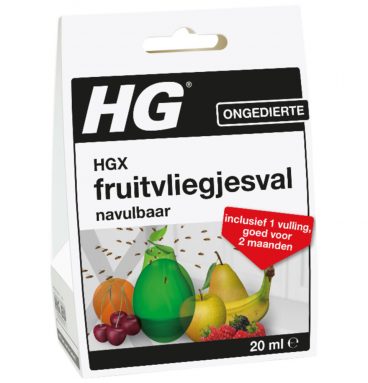 6x HG Fruitvliegjesval 20 ml