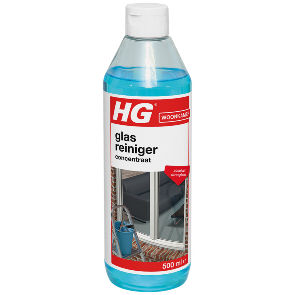 6x HG Glasreiniger Concentraat 500 ml