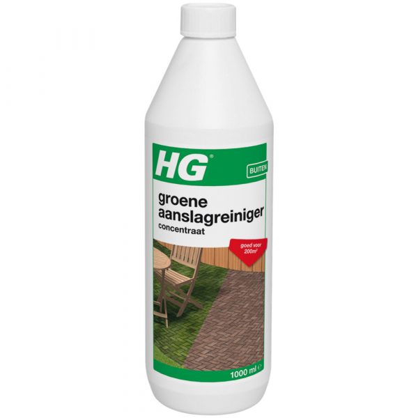 6x HG Groene Aanslagreiniger 1 liter