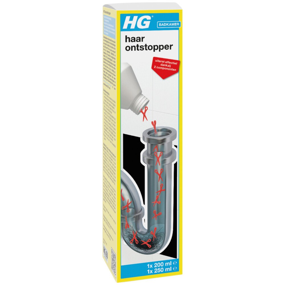 6x HG Haarontstopper 450 ml