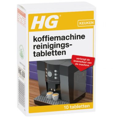 6x HG Koffiemachine Reinigingstabletten 10 tabletten