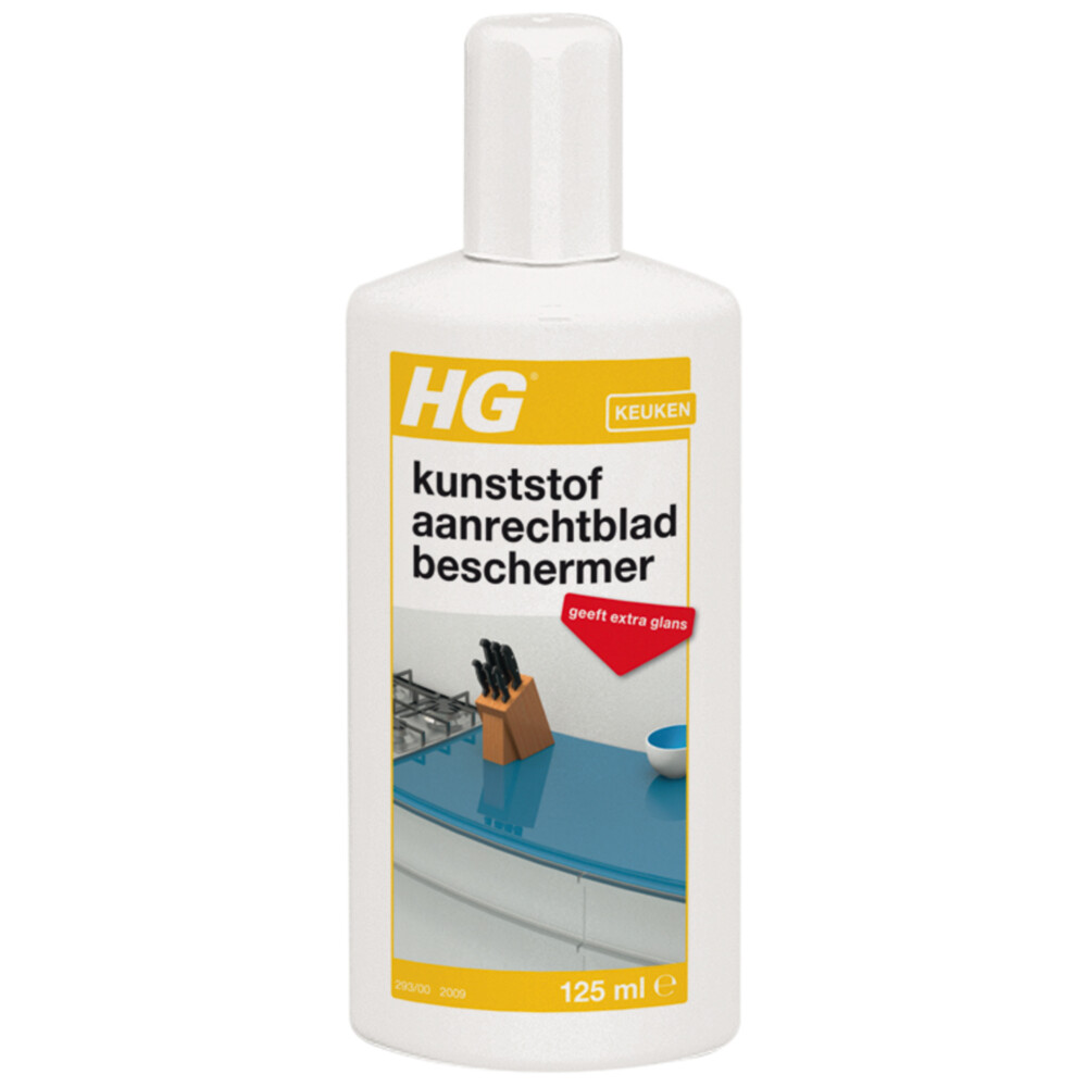 6x HG Kunststof Aanrechtbladbeschermer 125 ml