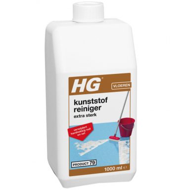 6x HG Kunststofreiniger Extra Sterk 1 liter