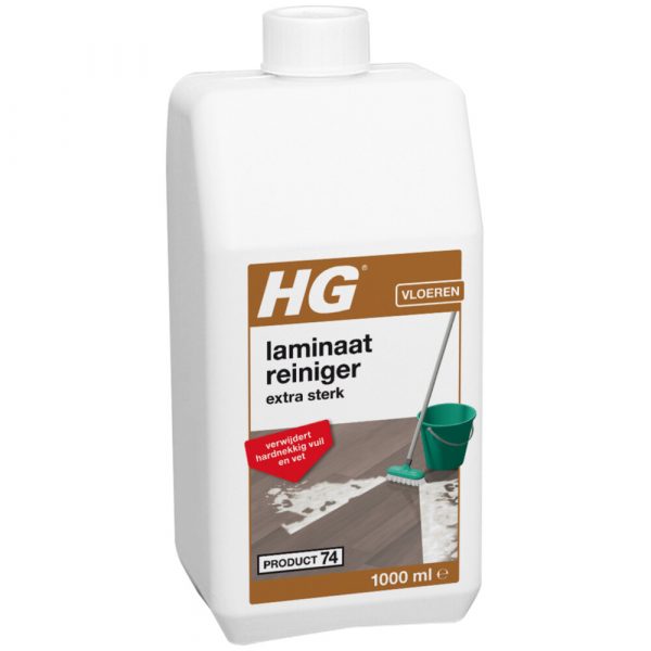 6x HG Laminaatreiniger Extra Sterk 1 liter