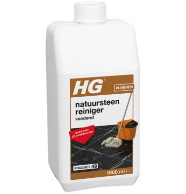 6x HG Natuursteen Reiniger Voedend 1 liter