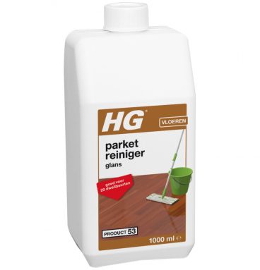 6x HG Parketreiniger Glans 1 liter