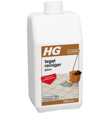 6x HG Tegelreiniger Glans 1 liter