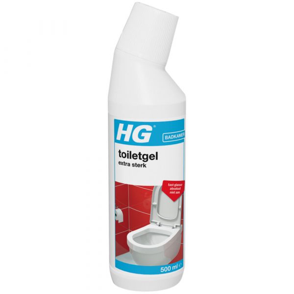 6x HG Toiletgel Extra Sterk 500 ml