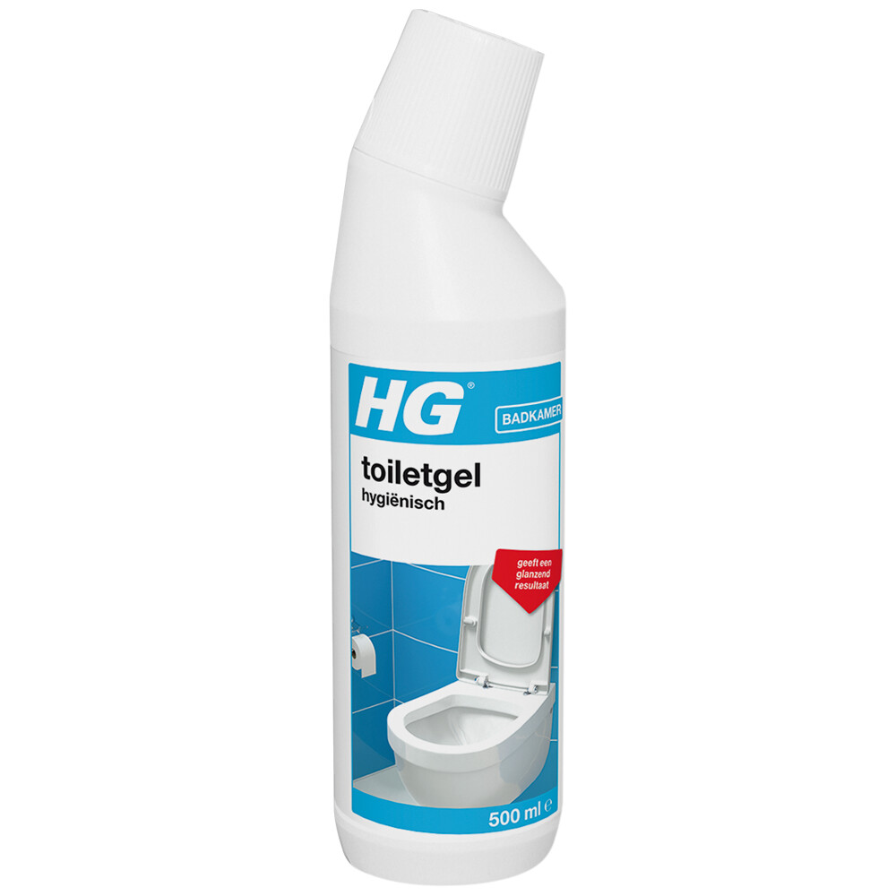 6x HG Toiletgel Hygiënisch 500 ml