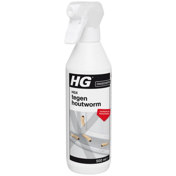 6x HG X Tegen Houtworm 500 ml