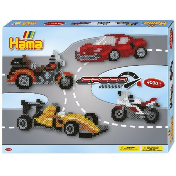 Hama Strijkkralen Auto's 4000 stuks