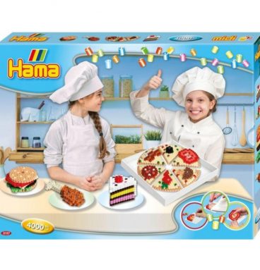 Hama Strijkkralen Snackbox 4000 stuks