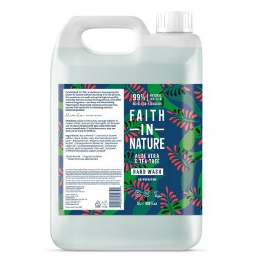 Handzeep Navulling Aloë Vera&Tea Tree 5 liter