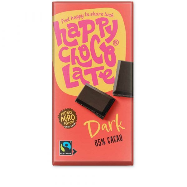 Happy Chocolate Reep Dark 85% 200 gr