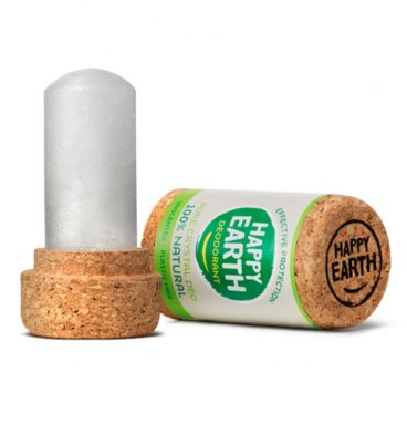 Happy Earth 100% Natuurlijke Crystal Deodorant Geurloos 90 gr