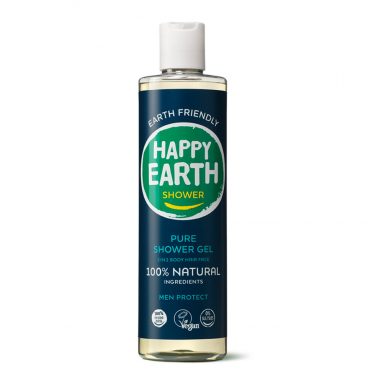 Happy Earth 100% Natuurlijke Douchegel Men Protect 300 ml