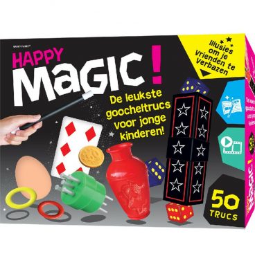 Happy Magic 50 Goocheltrucs Zwarte Editie