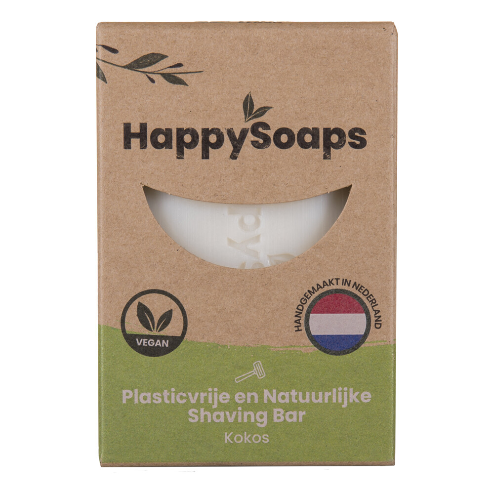 HappySoaps Happy Shaving Bar Kokos 70 gr