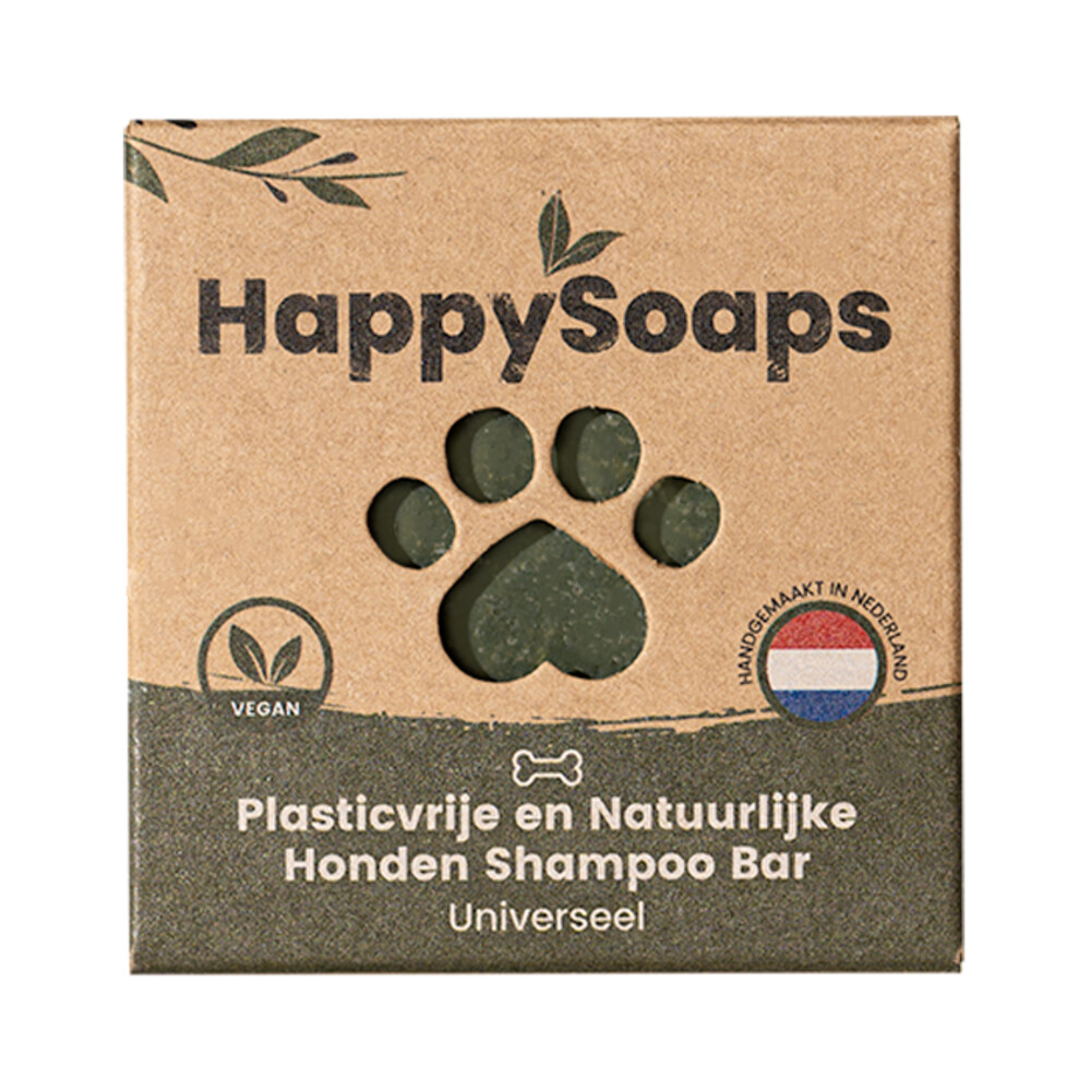 HappySoaps Honden Shampoo Bar Universeel 70 gr