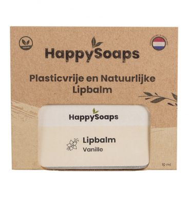 HappySoaps Lipbalm Vanille 10 gr