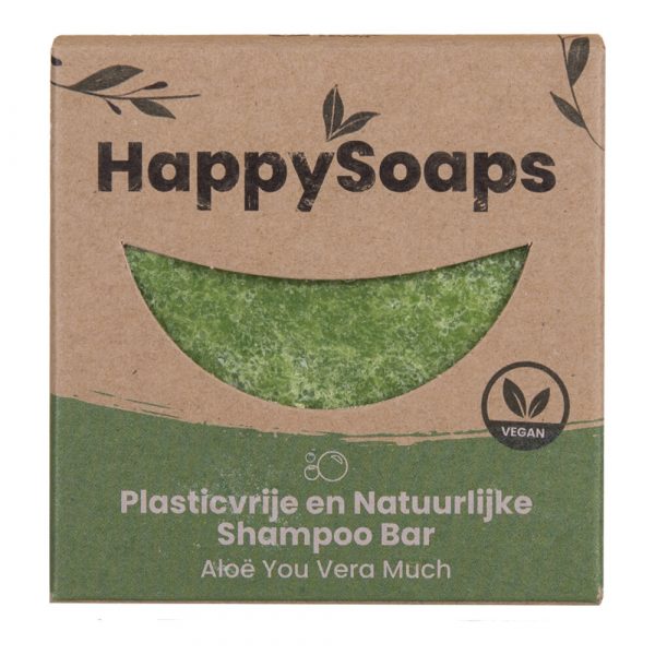 HappySoaps Shampoo Bar Aloë You Vera Much 70 gr