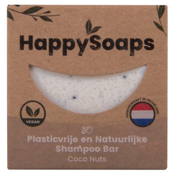 HappySoaps Shampoo Bar Coco Nuts 70 gr