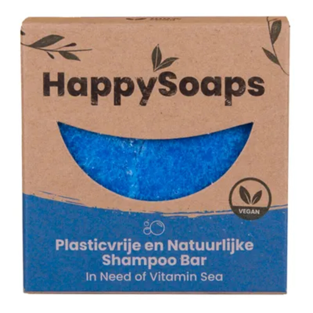 HappySoaps Shampoo Bar In Need of Vitamin Sea 70 gr