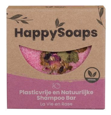 HappySoaps Shampoo Bar La Vie en Rose 70 gr