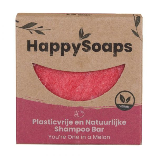 HappySoaps Shampoo Bar You're One in a Melon 70 gr