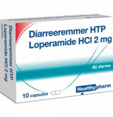 Healthypharm Diarreeremmer Loperamide HCI 2mg 10 capsules