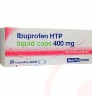 Healthypharm Ibuprofen 400mg Liquid Uad 20 cap