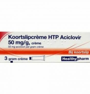 Healthypharm Koortslip Creme Aciclovir 3 gram