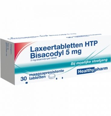 Healthypharm Laxeer Bisacodylum 5mg 30 tabletten