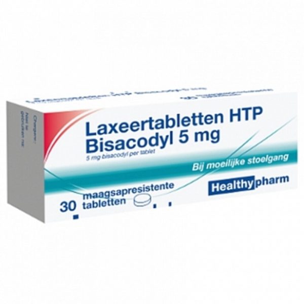 Healthypharm Laxeer Bisacodylum 5mg 30 tabletten