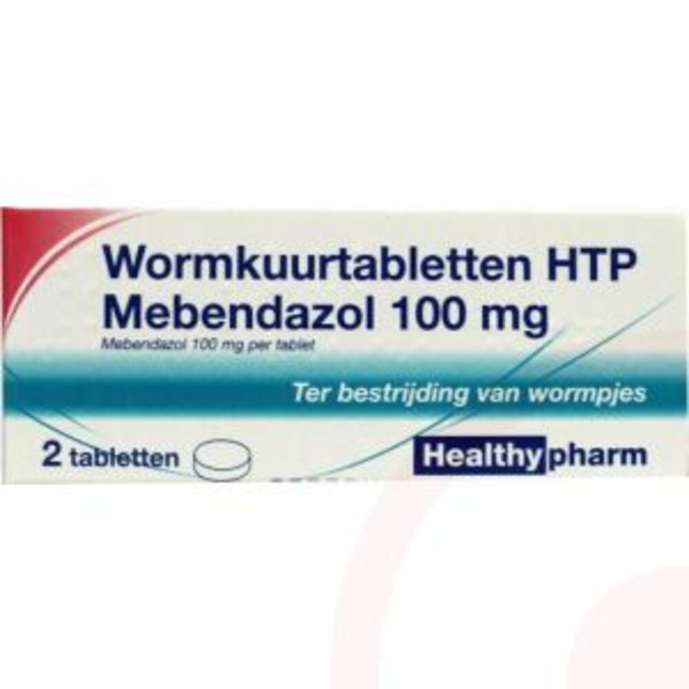 Healthypharm Mebendazol/wormkuur 2 tabletten