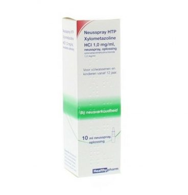 Healthypharm Neusspray Xylometazoline 1 mg/ml 10 ml