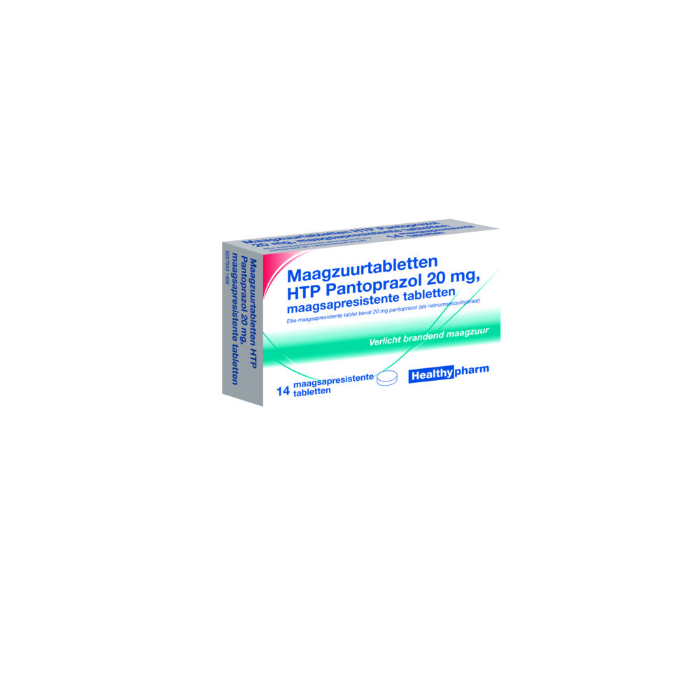 Healthypharm Pantoprazol 20 mg 14 tabletten