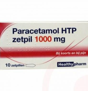 Healthypharm Paracetamol 1000mg 10 zetpillen