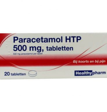 Healthypharm Paracetamol 500mg 20 tabletten