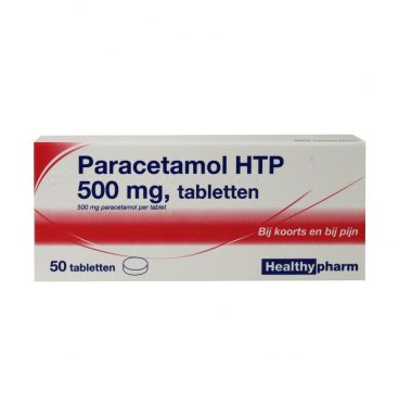 Healthypharm Paracetamol 500mg 50 tabletten