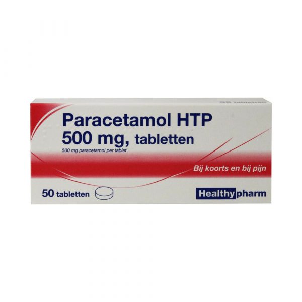 Healthypharm Paracetamol 500mg 50 tabletten