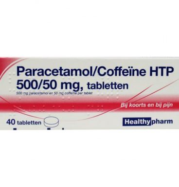 Healthypharm Paracetamol Coffeïne 500/50 mg 40 tabletten