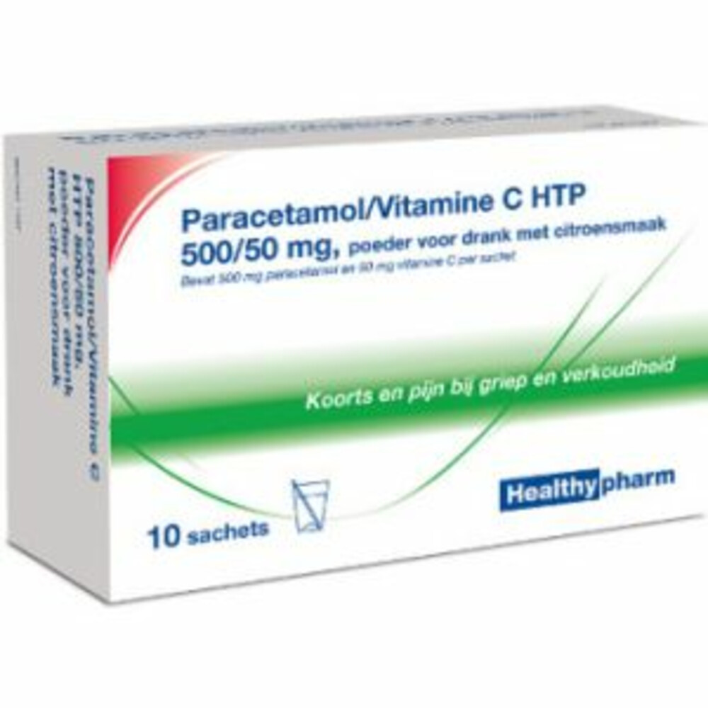 Healthypharm Paracetamol + Vitamine C 10 sachets