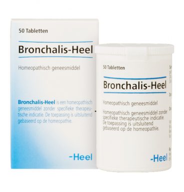 3x Heel Bronchalisl 50 tabletten