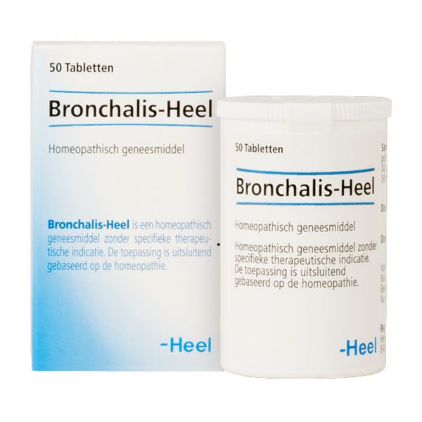 3x Heel Bronchalisl 50 tabletten