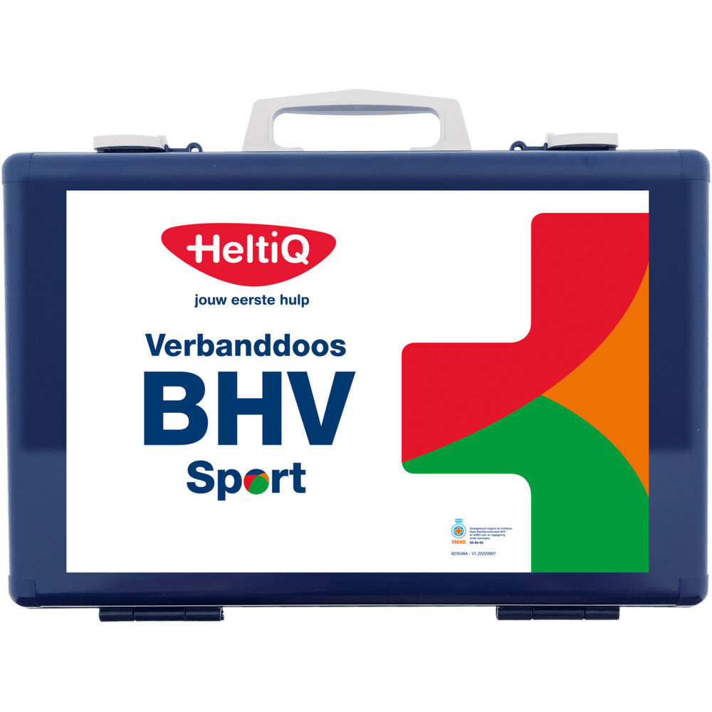 HeltiQ BHV Verbanddoos Modulair Sport Blauw