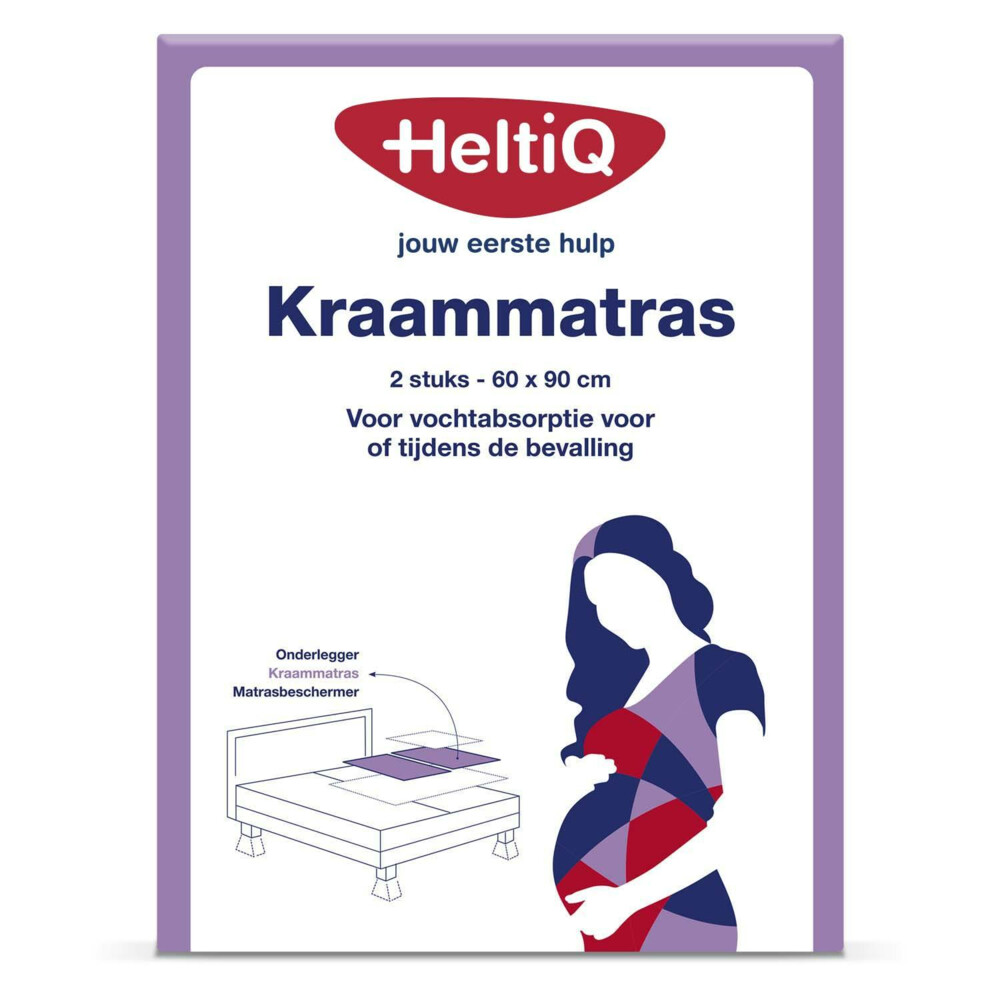 HeltiQ Kraammatras 2 stuks