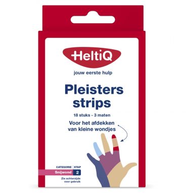 HeltiQ Pleisterstrips 18 stuks