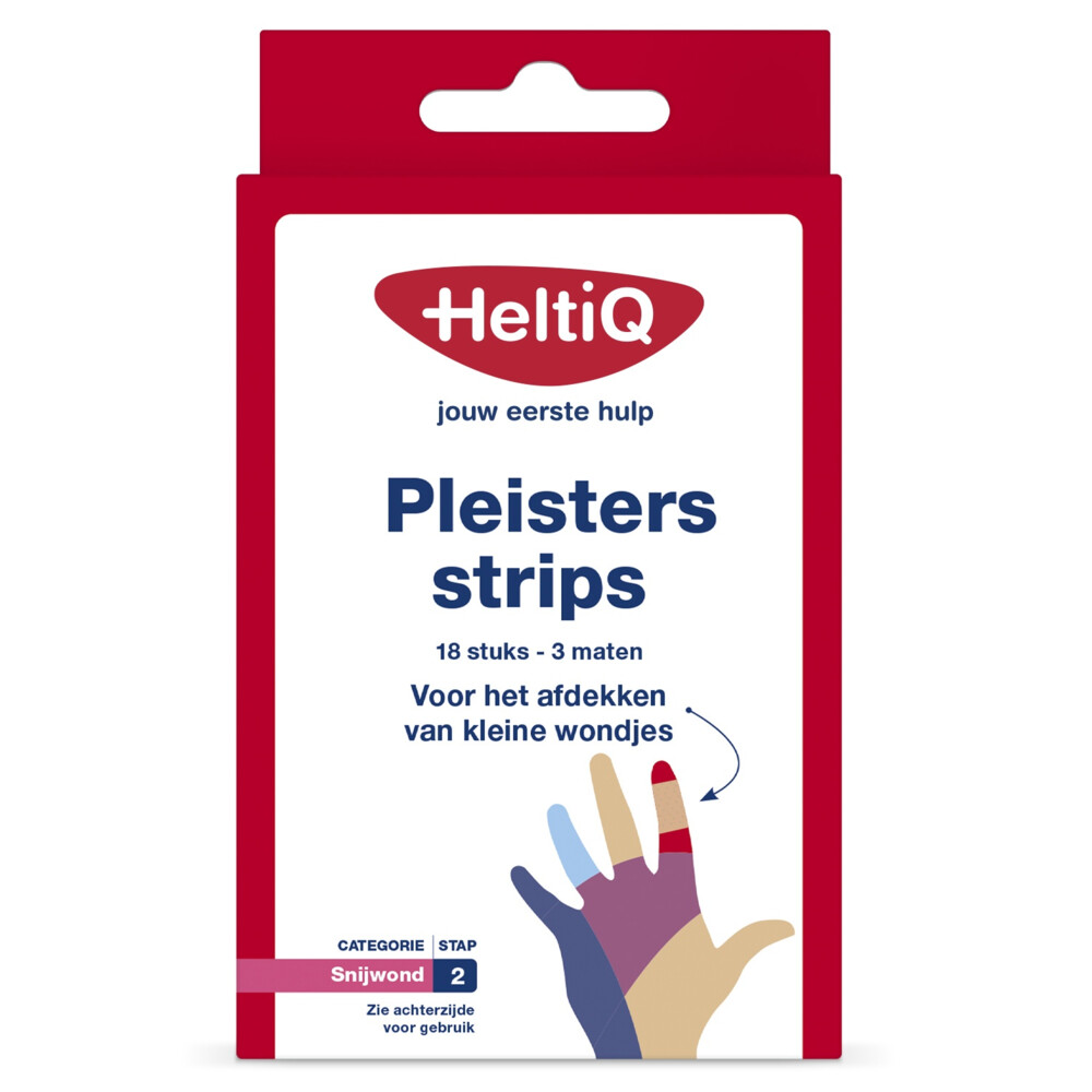 HeltiQ Pleisterstrips 18 stuks